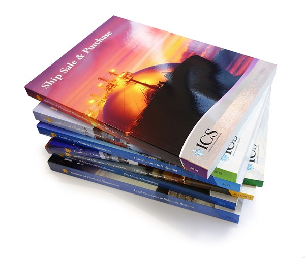 pile of ICS books